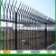 Galvanized Steel Picket Fence/Tubular Steel Fence/Galvanized steel pipe fence