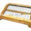 Folding Bamboo Dish Rack Dish Drying Holder Kitchen Sink Organizer