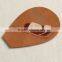 China label company Free custom leather patch label for men's simply sandals