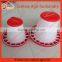 Plastic Poultry Feeders and Drinkers for chicks used in chicken shed