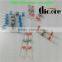 Dicore blue heat shrink fusion solder connectors
