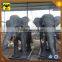 HLT Life Size Resin Elephant Animal Statues