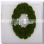 Hot sale high quality artificial grass wreath moss garland for Christmas decor