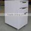 Best selling product 4 drawer steel pedestall with 5 wheels