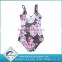 2016 Women's Digital Printing swimsuit Thin flower pattern bikini