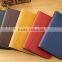 B5/A5/B6 Business pu leather portfolio folder,custom leather embossed portfolio folder