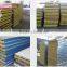 Composite Steel Structure Rock Wool Sandwich Panel For Wall