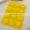 100% Food Grade Fda And Lfgb 12 Cavity Silicone Mixed Flower Shape Cake Mold Soap Mould Chocolate molds Baking Tools