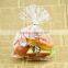 snack food packaging toast/puff/French bread clear plastic cookies packaging bag