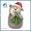 cheap ceramic hedgehog christmas animal gift cookie jars