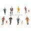 building model figure, model figures in resin, scale model figure, plastic model figures for 1/30, artificial model figure