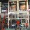 PE double head film extruding machine Automatic Plastic Bag Film Blowing Machine