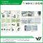 2015 hot sell NSF 100KGS silver color plastic powder light duty 4 layer warehouse wire shelf (YB-HS003)