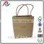 handmade recyclable brown kraft paper bag offset printing