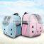 Hot dog carrier bag pet bag outdoor travel dog carrier bag pink