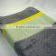 Dark Grey Plush Dots Minky Color Block Changing Mat Cover