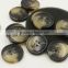 rod cut polyester resin button for coat
