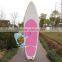 Pink inflatable stand up paddle SUP boards for lady