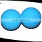 Double Silicone Lacrosse Ball Body Massage Peanut Ball