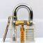 Professional Cutaway Inside View of Practice Cadeado Padlocks Lock Pick Lock Training Trainer Pick for Locksmith with two Keys
