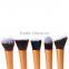 5 PCS Pro Cosmetic Makeup brushes professional face care Make up foundation brush Kit Makeup Brushes Tools