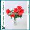 2014 decorative PU red rose anthurium price real touch artificial flower