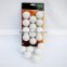 Wholesale cheap plastic one piece golf practise ball custom logo