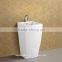 Modern Ceramic White Outdoor Wash Basin