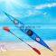 5.2m single sit in sea kayak with new footrest with rudder