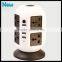 Four Usb European Wall Switch And Socket