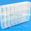 Adjustable Plastic 24 Compartment Storage Box Jewelry Earring Bin Case Container