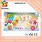 Hot selling interesting gift lovely plastic infant rattle ball baby toys