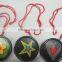 60mm diameter el flashing badge for gift or promotion