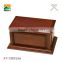 AT-URN256 good quality cremation wooden pet urns factory