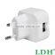 Travel Quick Charge 2.0 18W 9V USB Turbo Wall Charger Fast Charging for Phone Rainbow