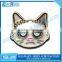 Wholesale enamel angry cat metal Ball marker