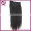 Grade 8A Virgin Hair 100g 8-32inch In Stock Top 10 Hair Straighteners Clip In Hair Extensions For Black Women