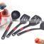 Fashion Black Nylon Kitchen Skimmer Anti-Slip Cooking Utensils Tools High Quality