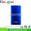 Guoguo Promotion Polymer Aluminium Metal 2000mAh Thin Portable Power Bank for Iphone7