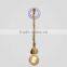New Design Led Bulb Vintage Hemp Rope Pendant Lights Loft Hanging Lamps Industrial Suspension Luminaire Modern Lighting Fixture