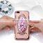 Hot New for iPhone 7 Plus Luxury Diamond Case Electroplating TPU Case with Rhinestones & Ring Holder