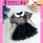 High Quality Autumn Kids Girl Outfit Coat Dress Long Sleeve Korea Style Fashion Baby Latest Dress Style