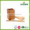 Bamboo Kitchen utensils with square holder bamboo kitchen tool