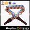 Customized thick heat transfer printed guitar strap