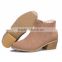 genuine leather boots half boots wedges shoes CP6694