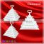 hot sells new style wholesale 6 tier plastic Macaron pyramid tower display stand &patented customizable Macaron packaging