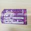 paper material clothes hanger label