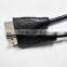 2m Slim hdmi cable with black molding