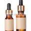 Hot-selling essence oil refillable portable glass dropper bottle