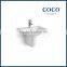 K-I1004 porcelain Wall hung basin with half pedestal best price